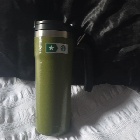 Starbucks Olive Green Travel Tumbler - Picture 6 of 6